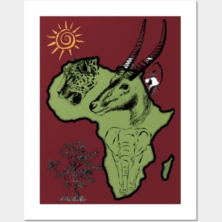 africa 2 Posters and Art